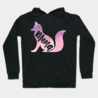 Mama Fox - Fox Lover & Animal Lover Mother's Day Hoodie